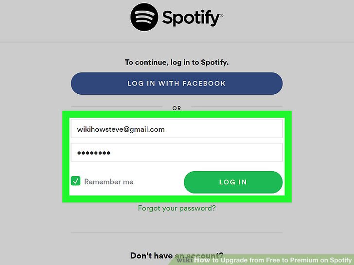 Spotify Free Upgrade